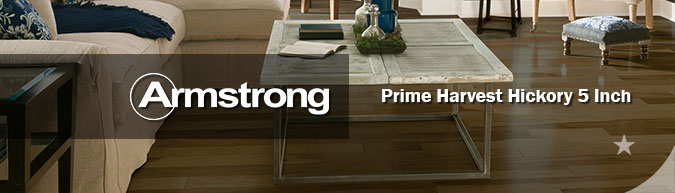 Armstrong Prime Harvest Oak 5 Inch Engineered Hardwood flooring collection on sale at American Carpet Wholesale with huge savings!