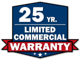 25 Year Limited Commercial Warranty