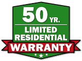 50 Year Limited Residential Warranty